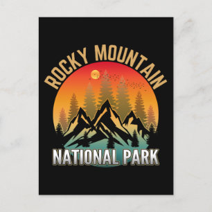 Rocky Mountain nationalpark Vykort