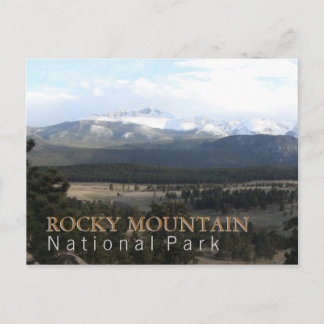 Rocky Mountain nationalpark Vykort