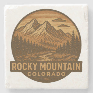 Rocky Mountain nationalparken Stone Underlägg