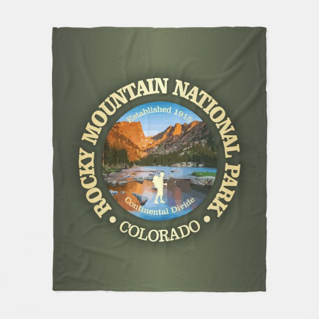 Rocky Mountain (NP2) Fleecefilt (Framsidan)
