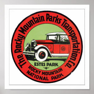 Rocky Mountain Parker Transport Poster