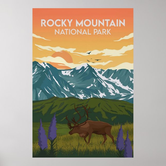Rocky Mountain Poster (Framsidan)