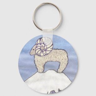 Rocky Mountain Ram Nyckelring