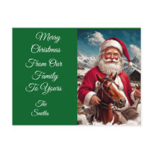 Rocky Mountain Santa och Hans Horse