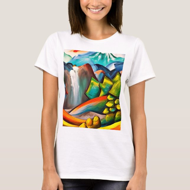 Rocky Mountain Torrent T Shirt (Framsida)