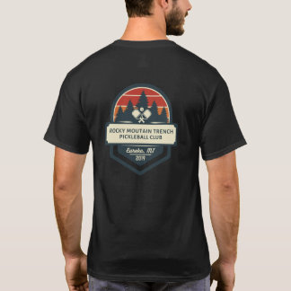 Rocky Mountain Trench Höst färger - Skriv ut på ba T Shirt