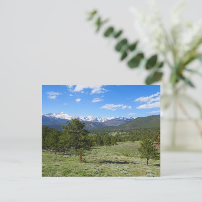Rocky Mountain View Scenic Landscape (Stående Fram)