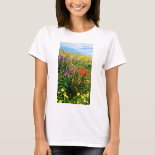 Rocky Mountain Wildblommor T-shirt