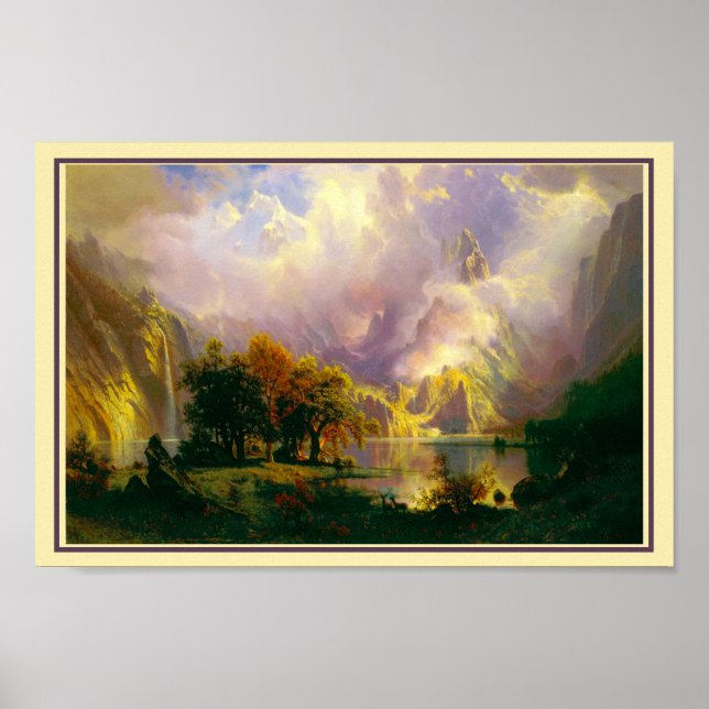 Rocky Mountains affisch (Framsidan)