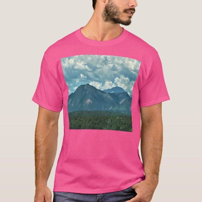 Rocky mountains aktivt t shirt (Framsida)