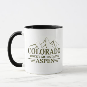Rocky mountains Aspen Colorado Mugg