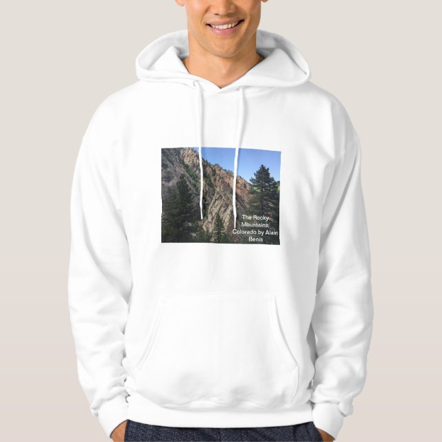 Rocky mountains, Colorado Hoodie (Framsida)
