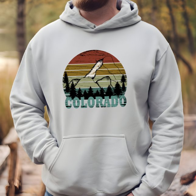 Rocky mountains Colorado Hoodie (Skapare uppladdad)