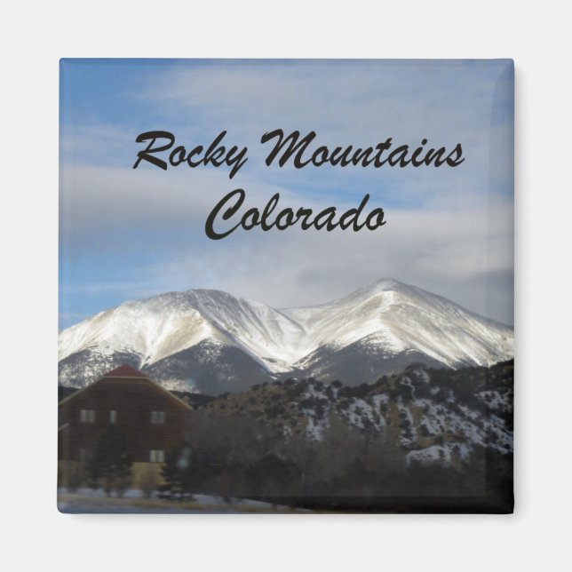 Rocky mountains, Colorado Magnet (Framsidan)