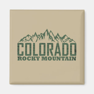 rocky mountains Colorado Magnet