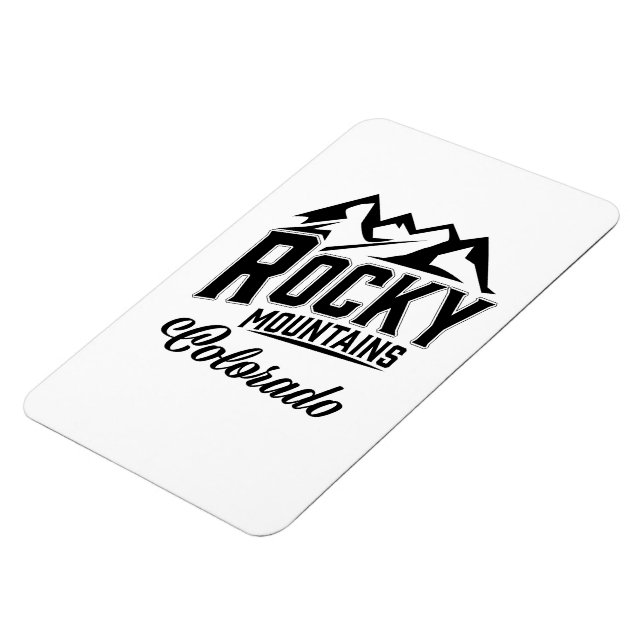 Rocky mountains Colorado Magnet (Vänstra Sidan)