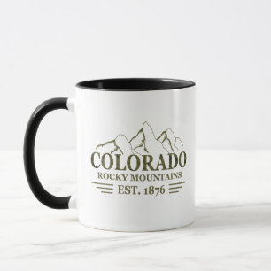 Rocky mountains Colorado Mugg