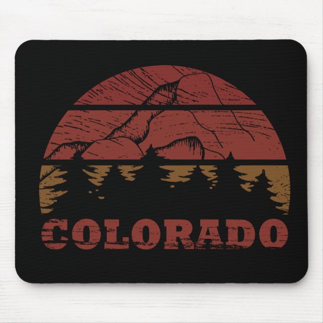 Rocky mountains Colorado Musmatta (Framsidan)