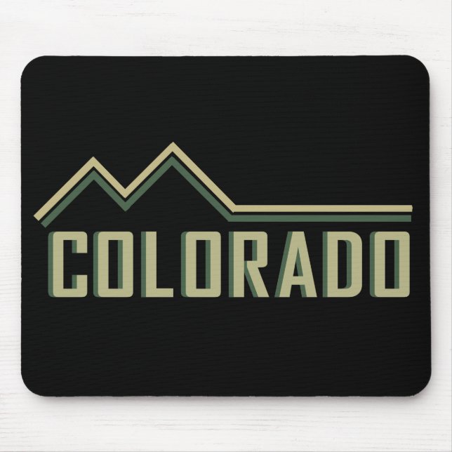 Rocky mountains Colorado Musmatta (Framsidan)
