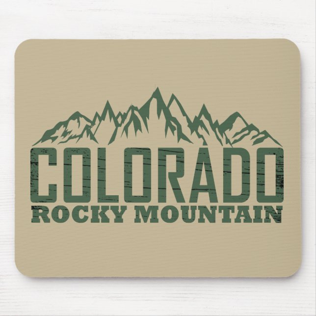 rocky mountains Colorado Musmatta (Framsidan)