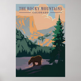 Rocky Mountains, Colorado Poster