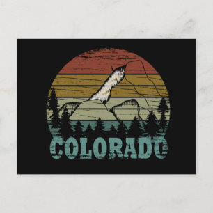 Rocky mountains Colorado Vykort