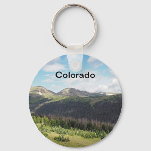 rocky mountains i Colorado Nyckelring