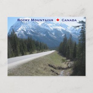 Rocky mountains Kanada Vykort