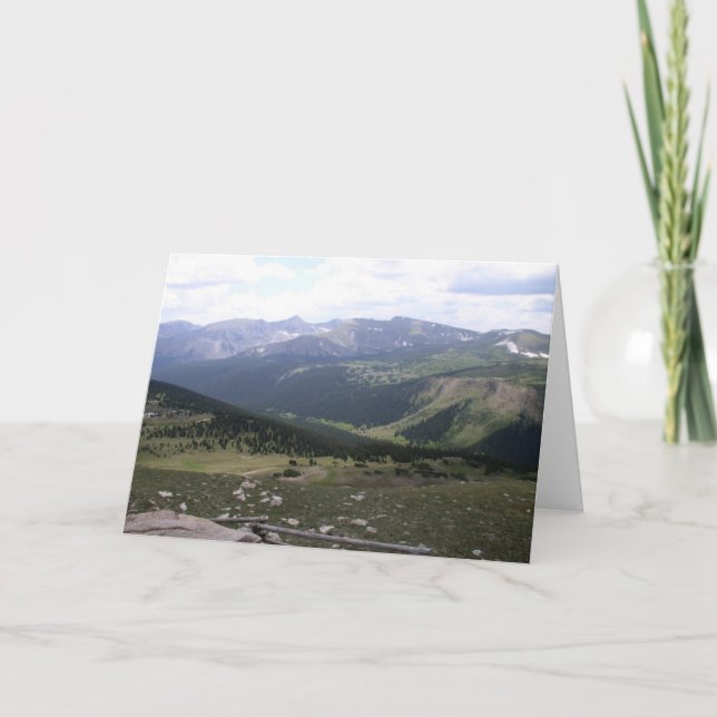 Rocky mountains kort (Framsida)