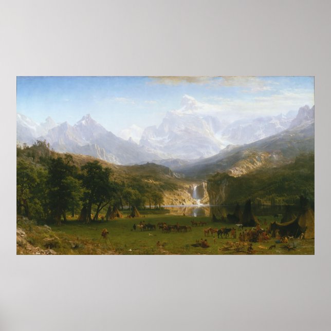 Rocky mountains, Landerns topp Poster (Framsidan)