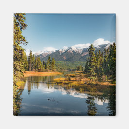 Rocky mountains magnet