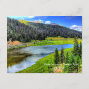 Rocky mountains nationalpark, Colorado Vykort