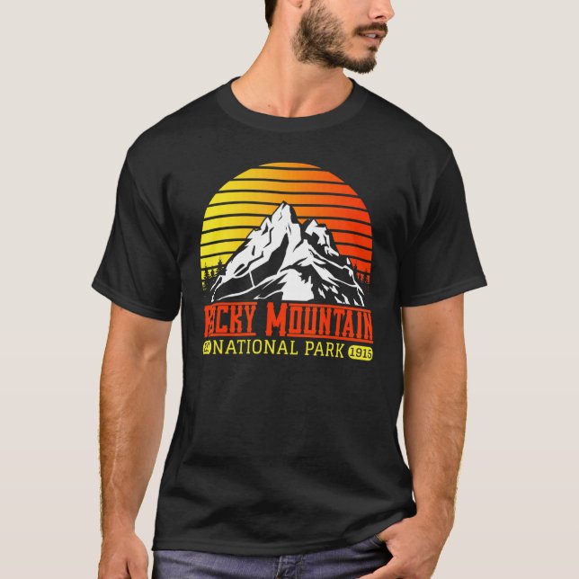 Rocky mountains nationalpark Souvenirs Colorado B T Shirt (Framsida)