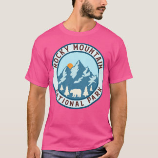 Rocky mountains nationalpark t shirt