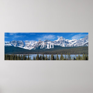 Rocky mountains poster