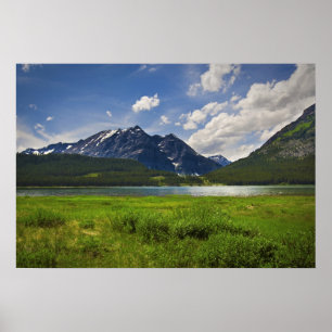 Rocky mountains poster