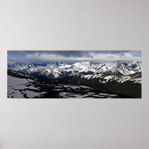 Rocky mountains poster