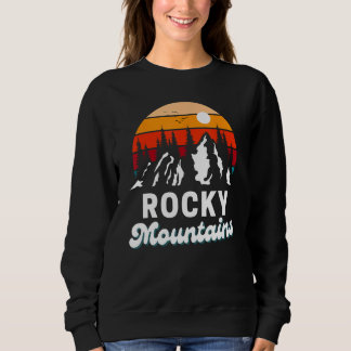 Rocky mountains utomhusbruk, Retro Souven T Shirt