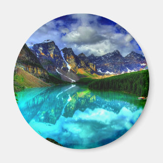 Rocky mountains | vacker inspirerande magnet