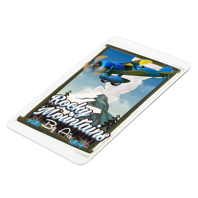 Rocky mountains vid Luft! Magnet (Vänstra Sidan)