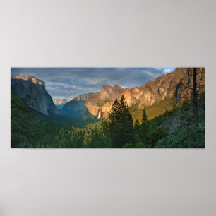 Rocky mountains   Yosemite, Kalifornien Poster