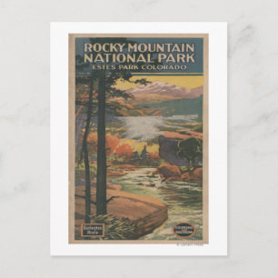 Rocky Mt. Nat'l Park Brochure nr 2 Vykort