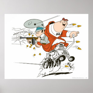 Rocky och Mugsy Råtta Poster