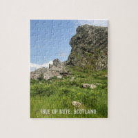 Rocky Outcide, Isle of Bute, Skottland