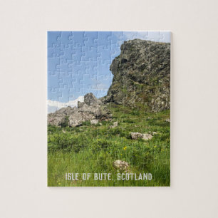 Rocky Outcrops, Isle of Bute, Skottland Pussel