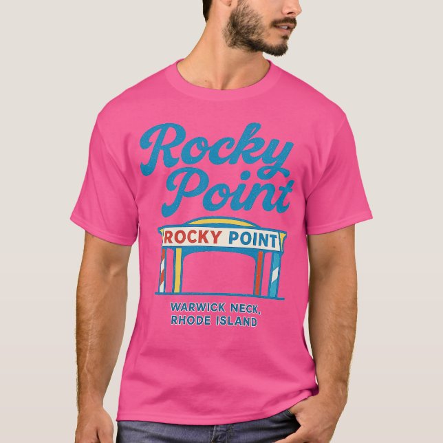 Rocky Point Warwick, Rhode island T Shirt (Framsida)