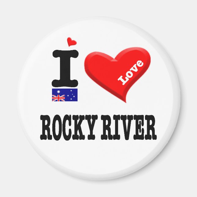 ROCKY RIVER - I KÄRLEK MAGNET (Framsidan)