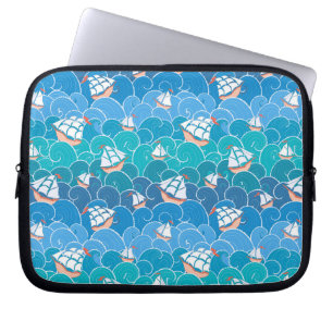 Rocky Sea Mönster Laptop Sleeve