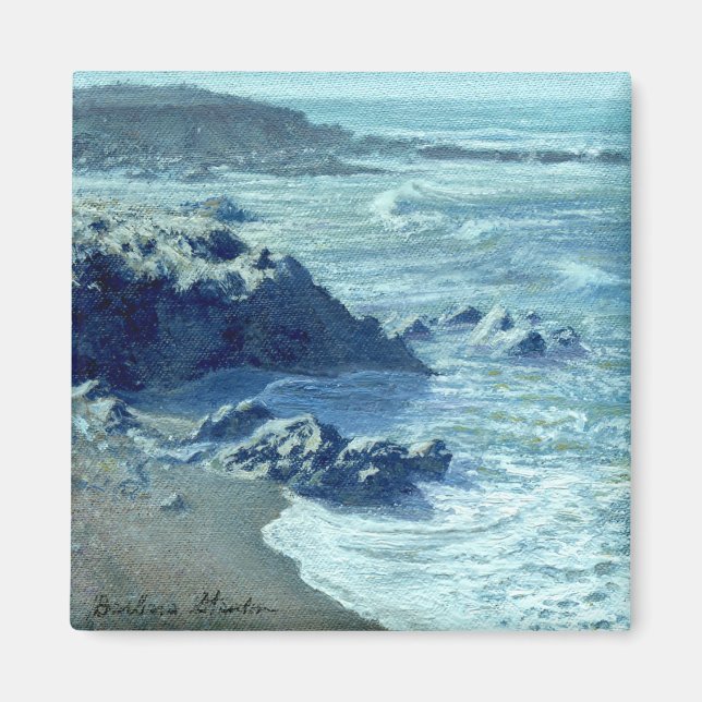 "Rocky Shoreline" Magnet (Framsidan)