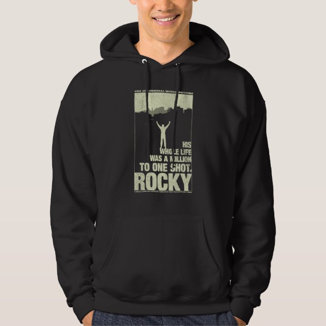 Rocky Silhouette Hoodie (Framsida)